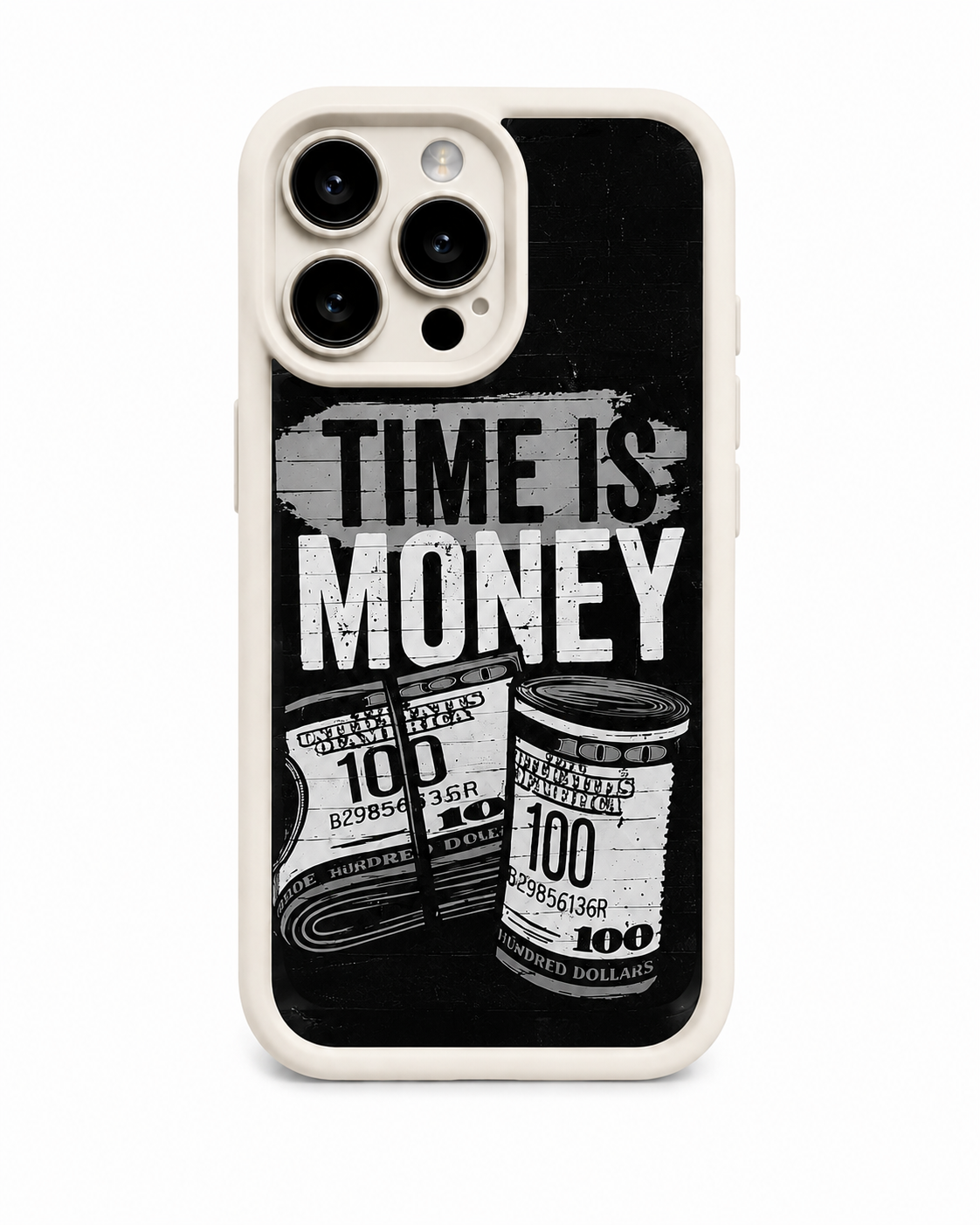 Time Is Money Printed Cover| Available For Every Model