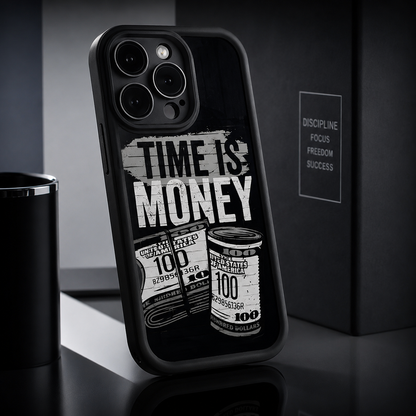 Time Is Money Printed Cover| Available For Every Model