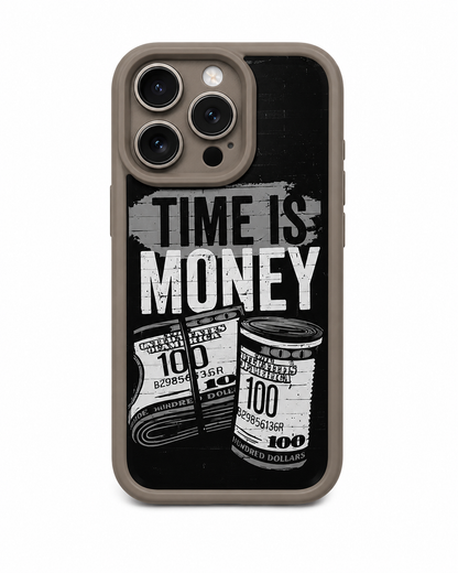 Time Is Money Printed Cover| Available For Every Model