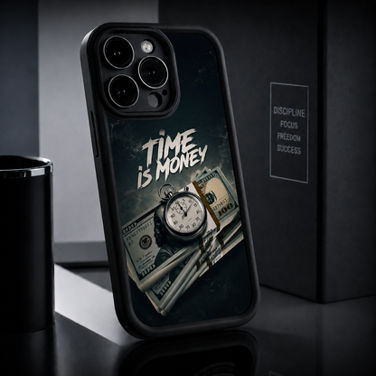 Time Is Money Printed Cover| Available For Every Model