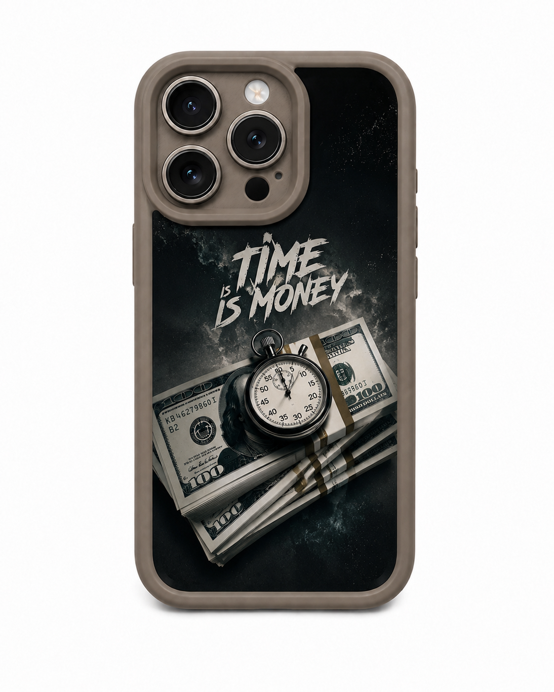Time Is Money Printed Cover| Available For Every Model