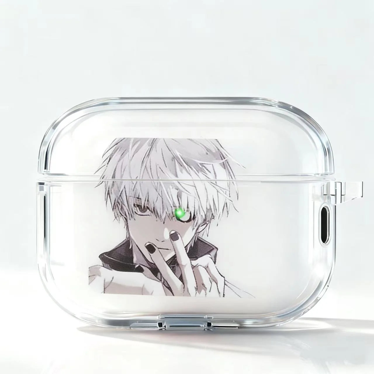 Anime Luxury Tokyo Ghoul Earphone Case For Airpods 4 3 Shockproof Cover For AirPods 4 Pro Pro2 3 Transparent Earphone Cases Bags