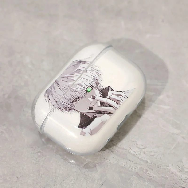 Anime Luxury Tokyo Ghoul Earphone Case For Airpods 4 3 Shockproof Cover For AirPods 4 Pro Pro2 3 Transparent Earphone Cases Bags