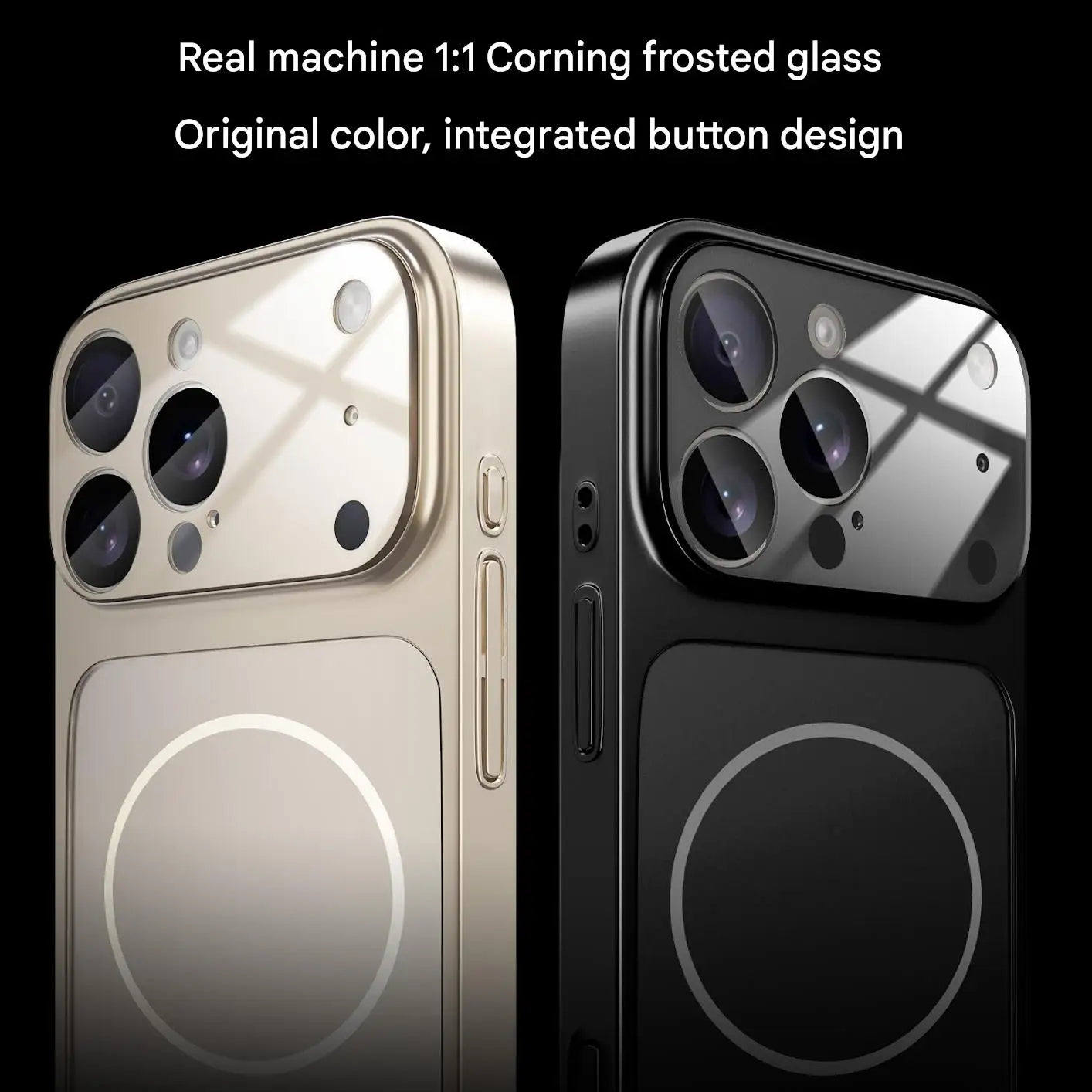 Premium Magnetic Case for iPhone 13–17 Pro Max