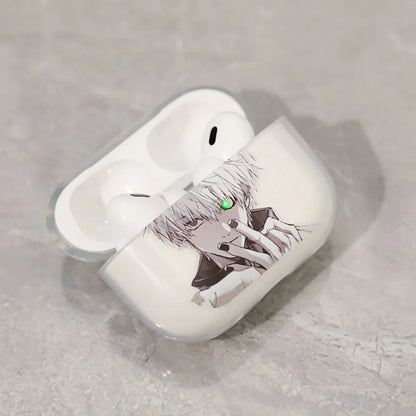 Anime Luxury Tokyo Ghoul Earphone Case For Airpods 4 3 Shockproof Cover For AirPods 4 Pro Pro2 3 Transparent Earphone Cases Bags
