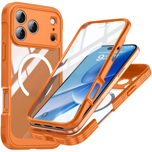 Crystal Clear Magnetic Case for iPhone 17