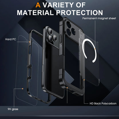 Crystal Clear Magnetic Case for iPhone 17